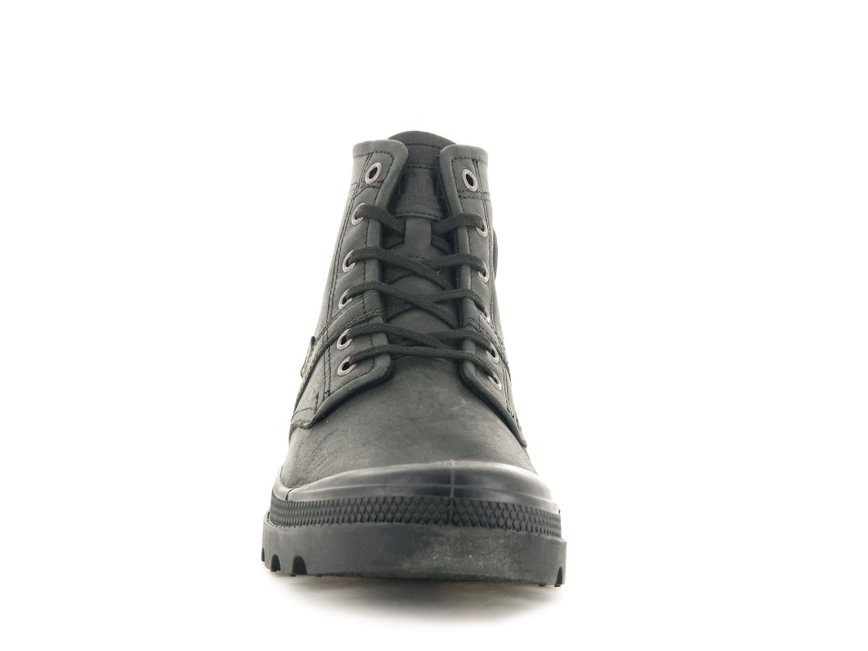 Black Pallabrousse 75Th Leather Palladium