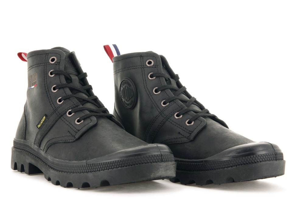 Black Pallabrousse 75Th Leather Palladium