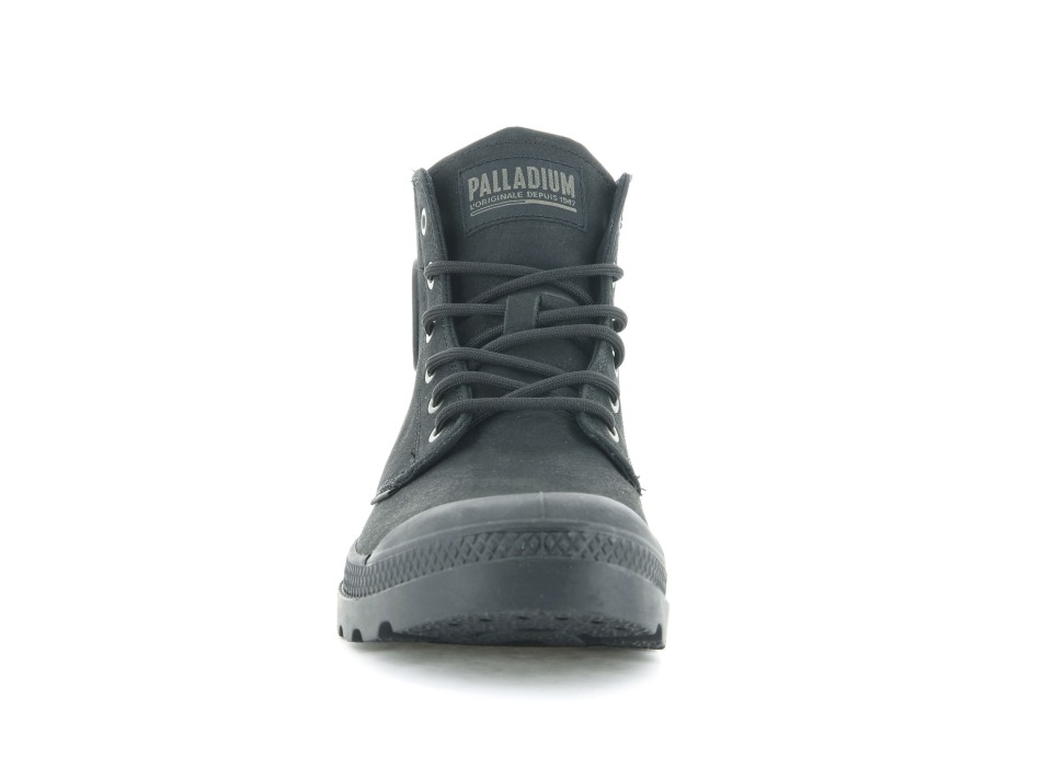 Black Palladium Pampa Hi Supply Leather