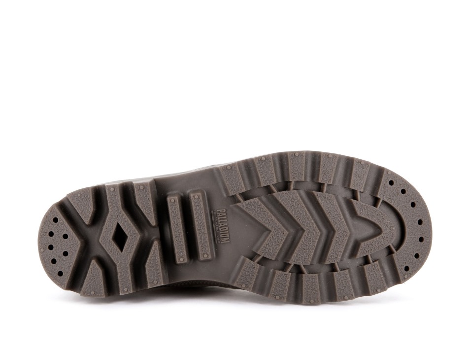 Pallabrousse Hi Waterproof Palladium Bone Brown
