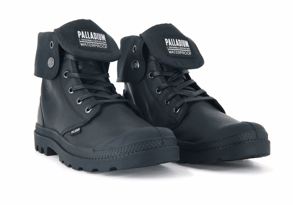 Palladium Baggy Leather Ess Wp Black
