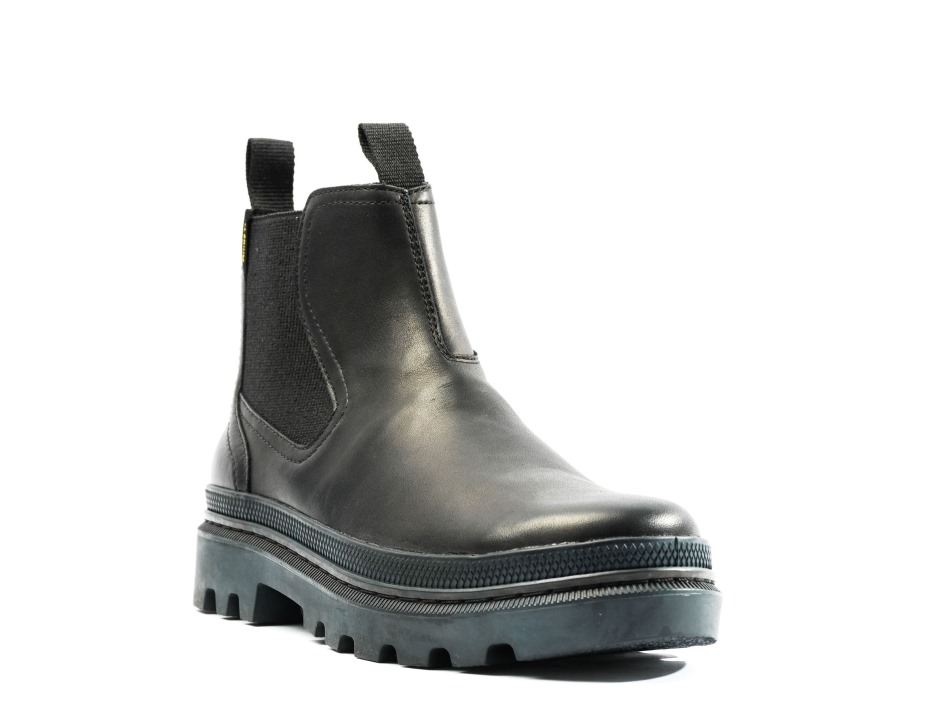 Palladium Black Pallatrooper Che Leather