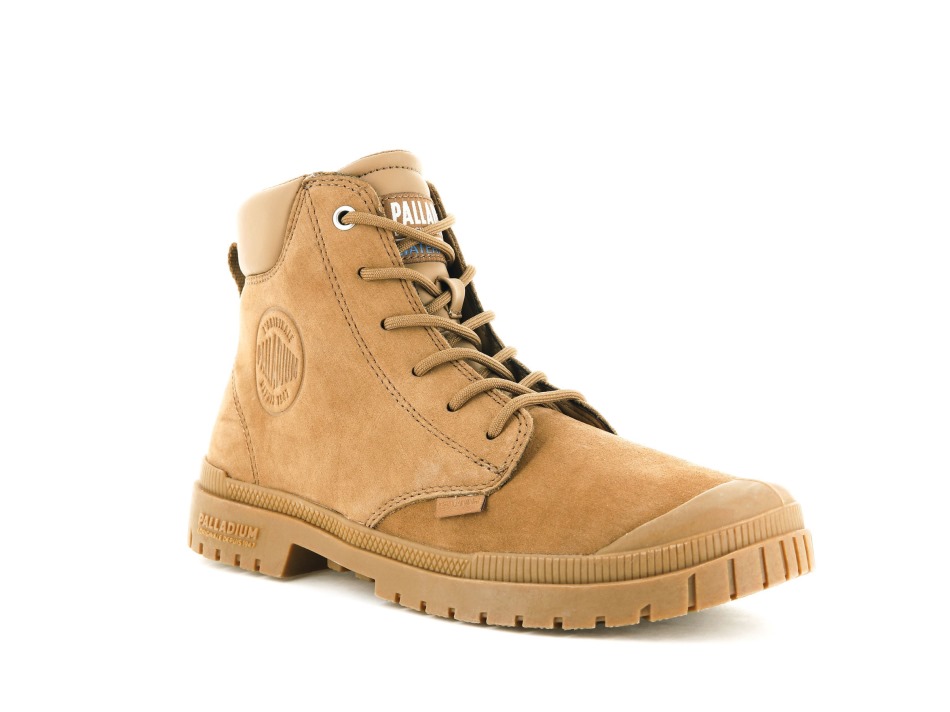 Palladium Mahogany Sp20 Cuff Leather Waterproof