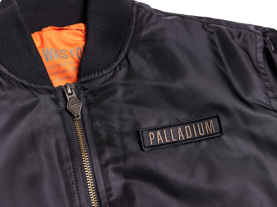 Palladium Mens City Flight Jacket Black