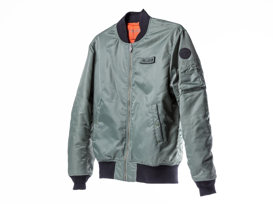Palladium Mens City Flight Jacket Seaspray