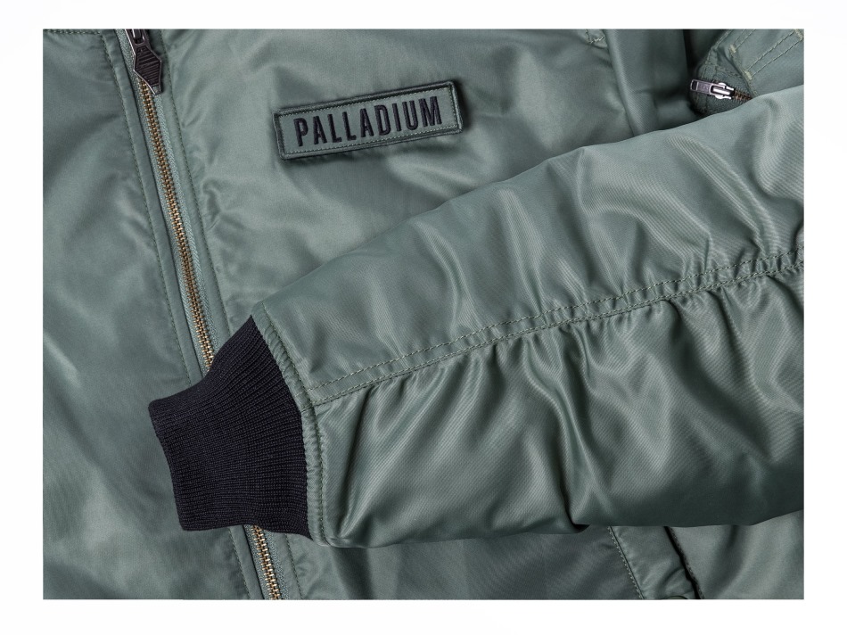 Palladium Mens City Flight Jacket Seaspray