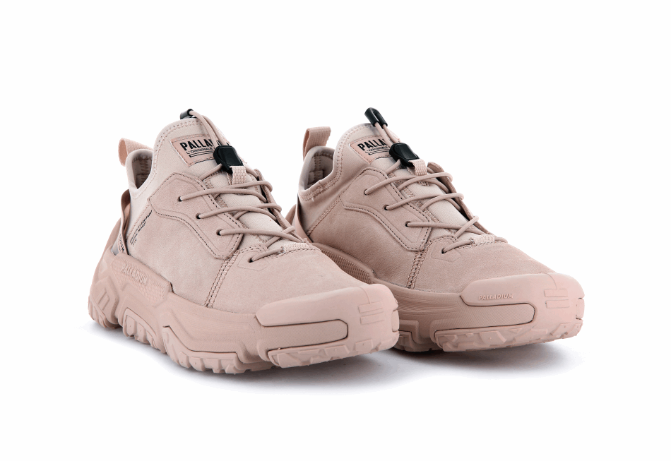 Palladium Off-Grid Lo Leather Nude Light