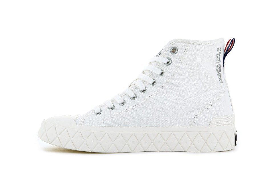 Palladium Palla Ace Canvas Mid Star White