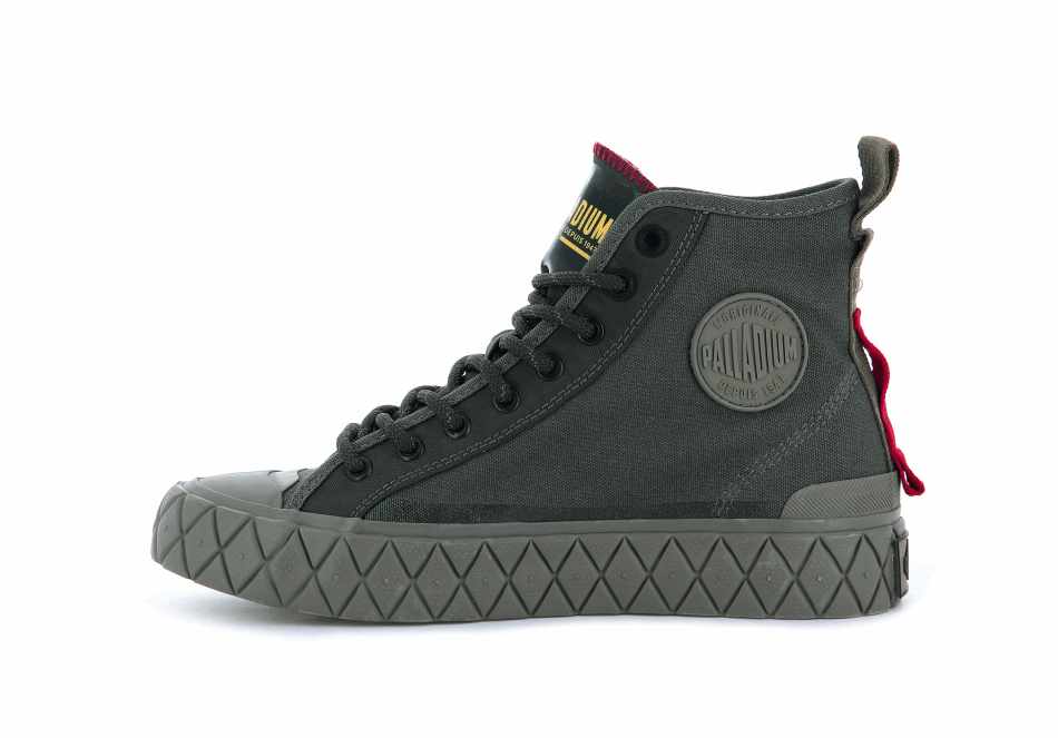 Palladium Palla Ace Supply Mid Olive Night