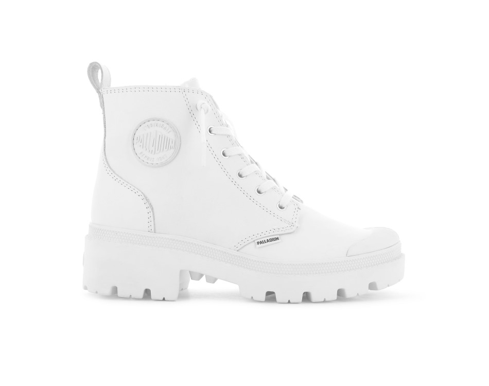 Palladium Pallabase Leather White