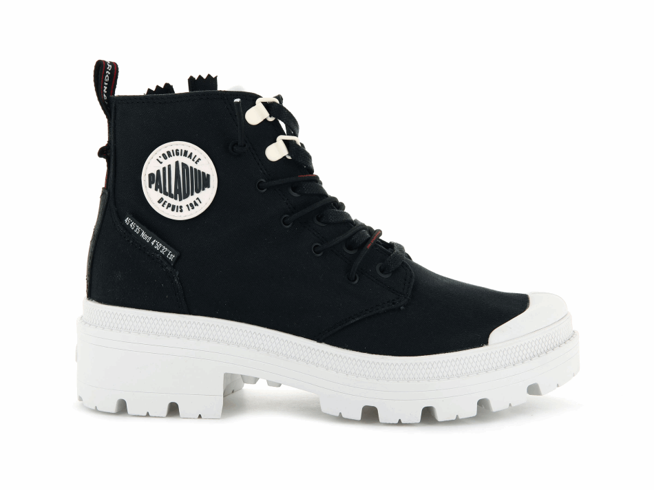 Palladium Pallabase Metro Black Marshmallow