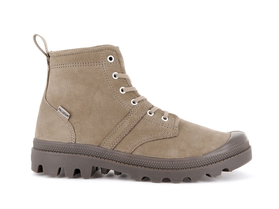 Palladium Pallabrousse Hi Waterproof Bone Brown