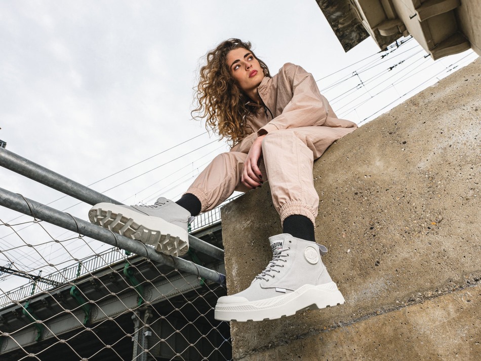 Palladium Pallakix Hi Canvas Vapor