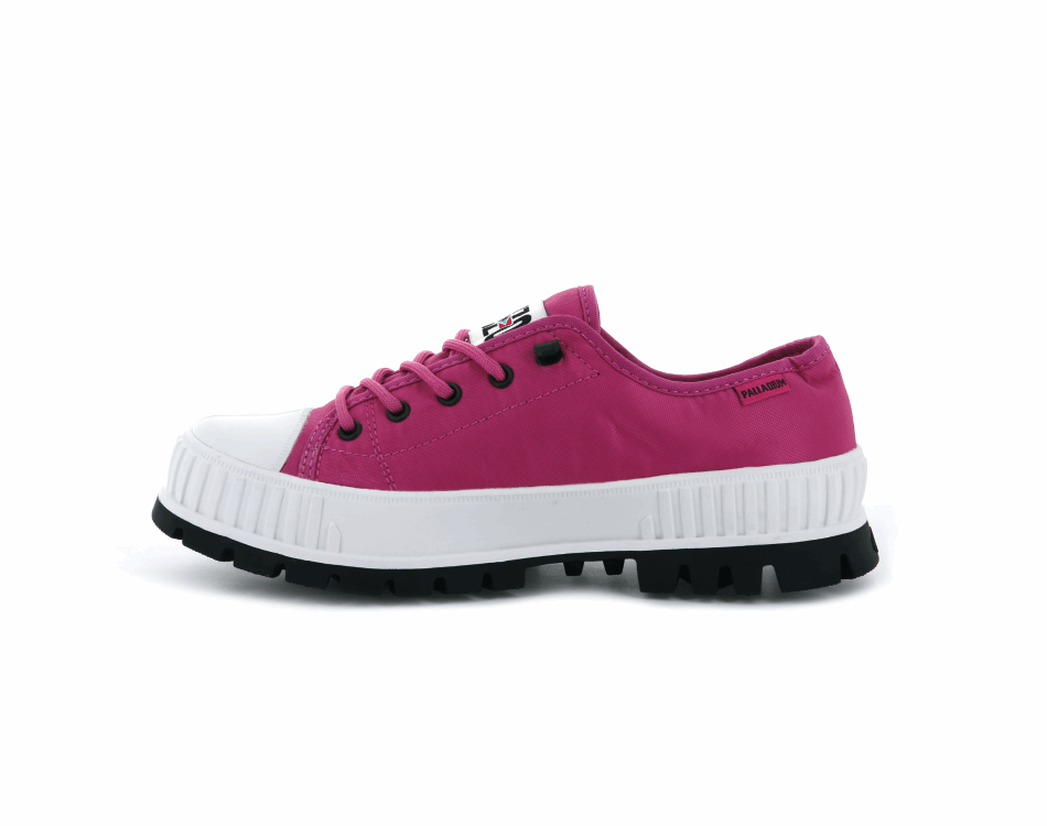 Palladium Pallashock Low By Kenzo Pink