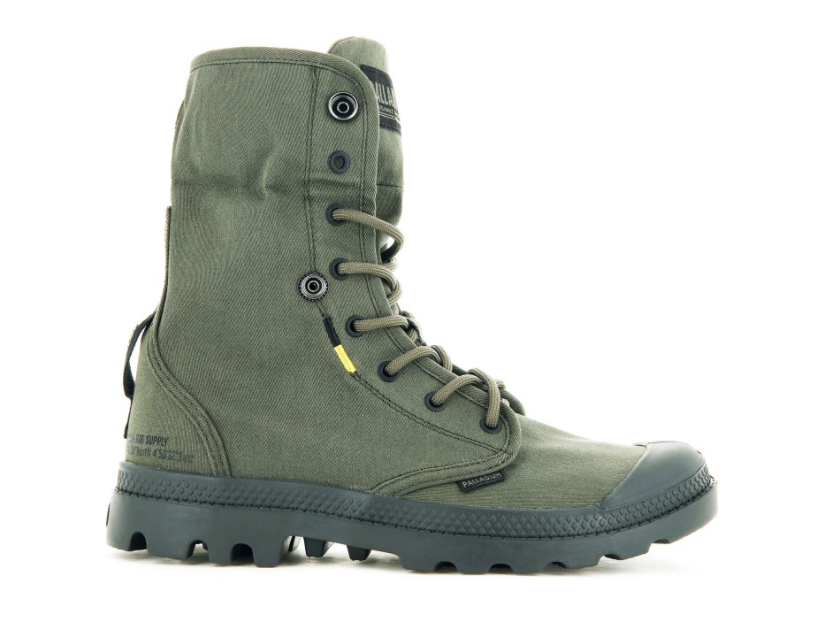 Palladium Pampa Baggy Supply Olive Night