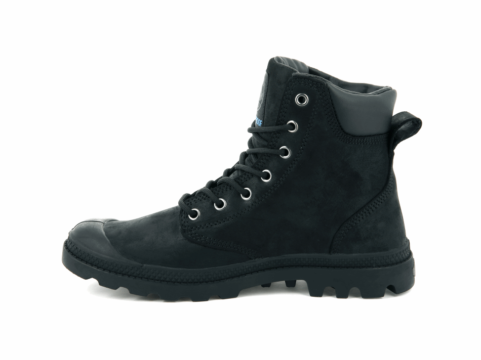 Palladium Pampa Cuff Wp Lux Black