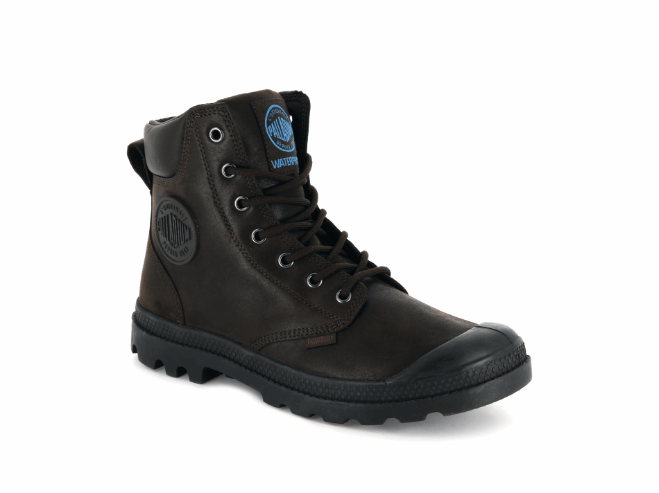 Palladium Pampa Cuff Wp Lux Chocolate