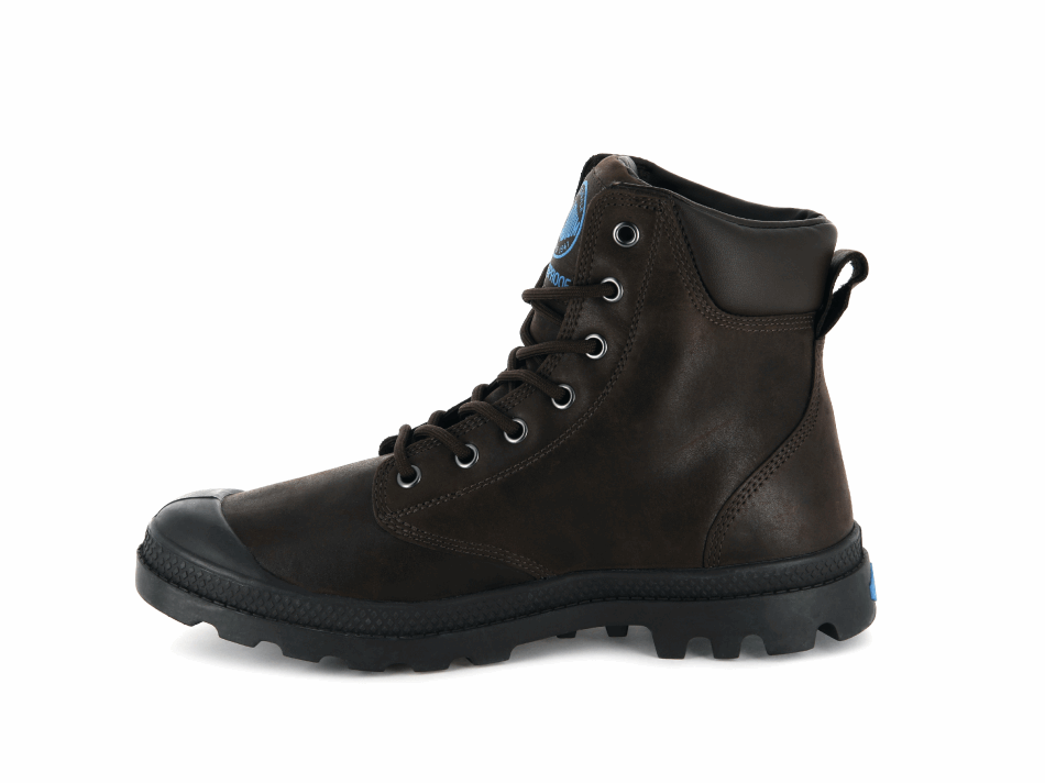 Palladium Pampa Cuff Wp Lux Chocolate