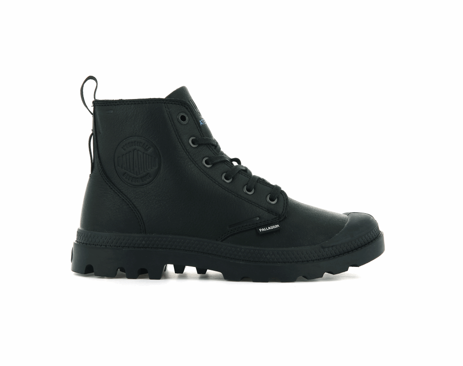 Palladium Pampa Hi Ess Lth Wp Black
