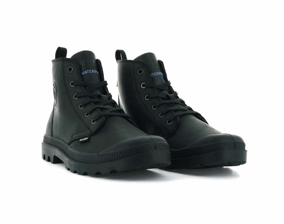 Palladium Pampa Hi Ess Lth Wp Black