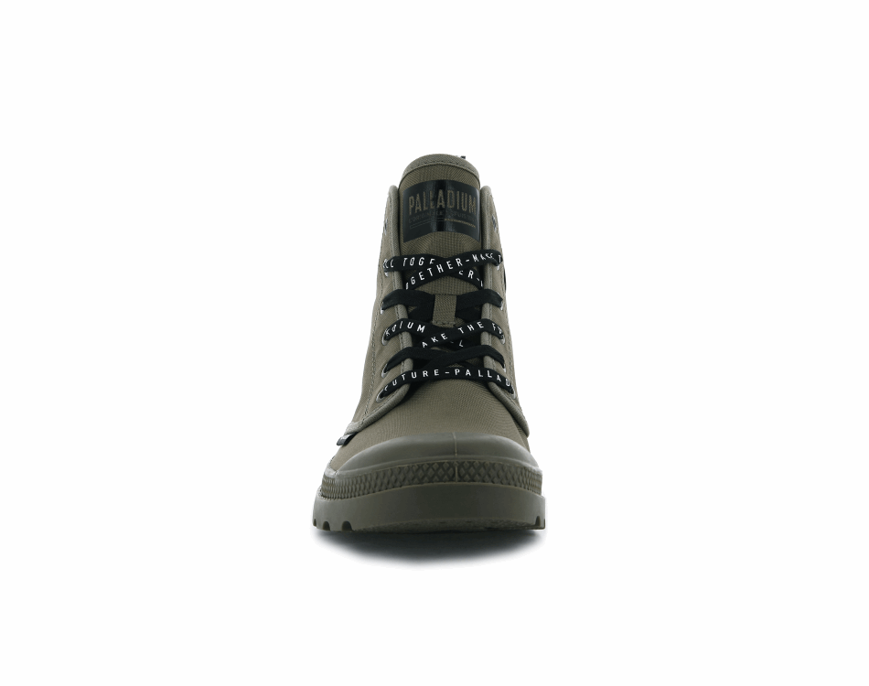 Palladium Pampa Hi Future Dusky Green