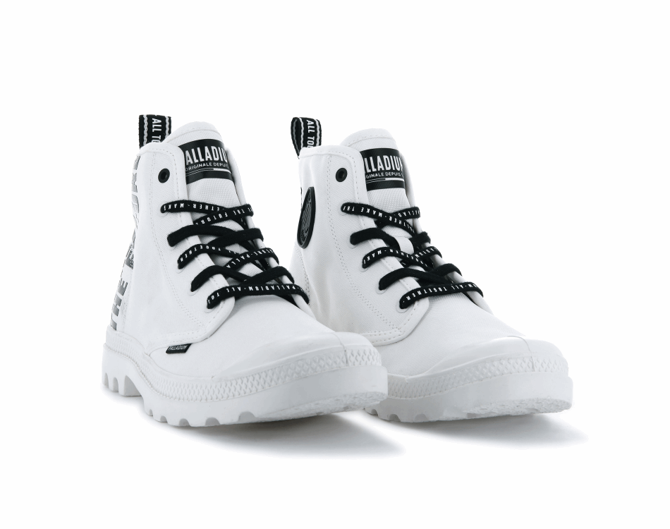 Palladium Pampa Hi Future White