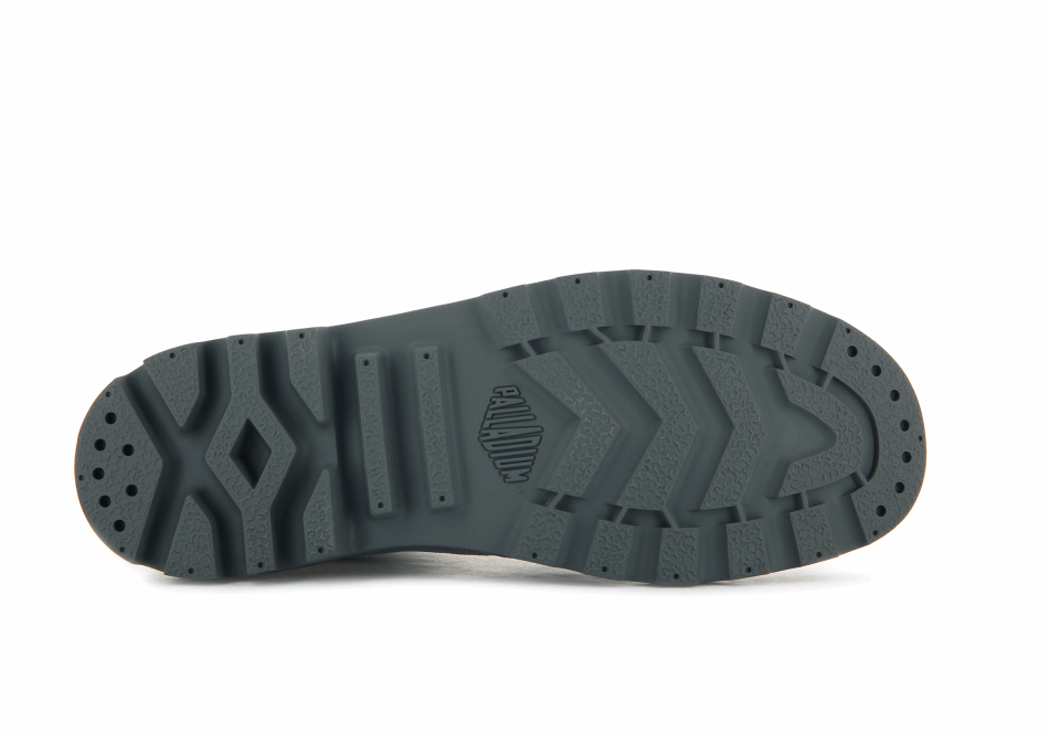 Palladium Pampa Hi Gray Flannel