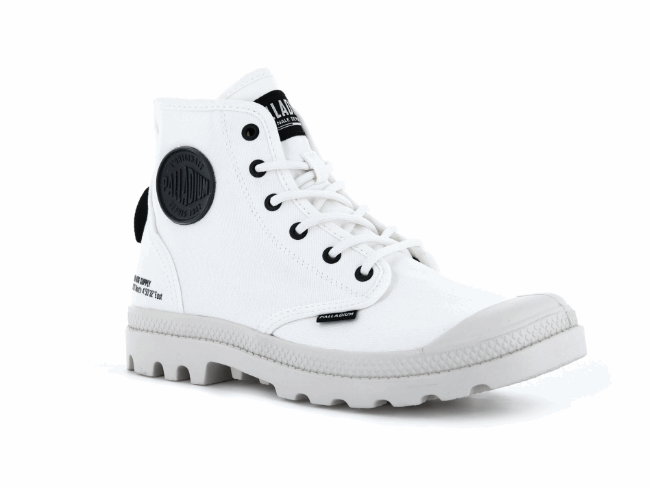 Palladium Pampa Hi Htg Supply Star White