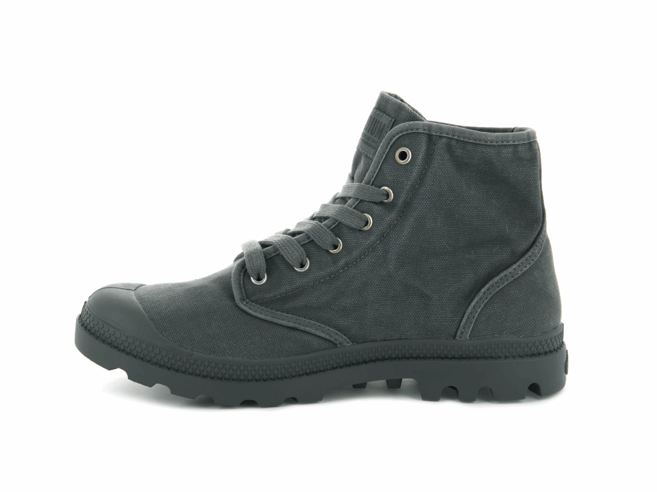 Palladium Pampa Hi Metal Black