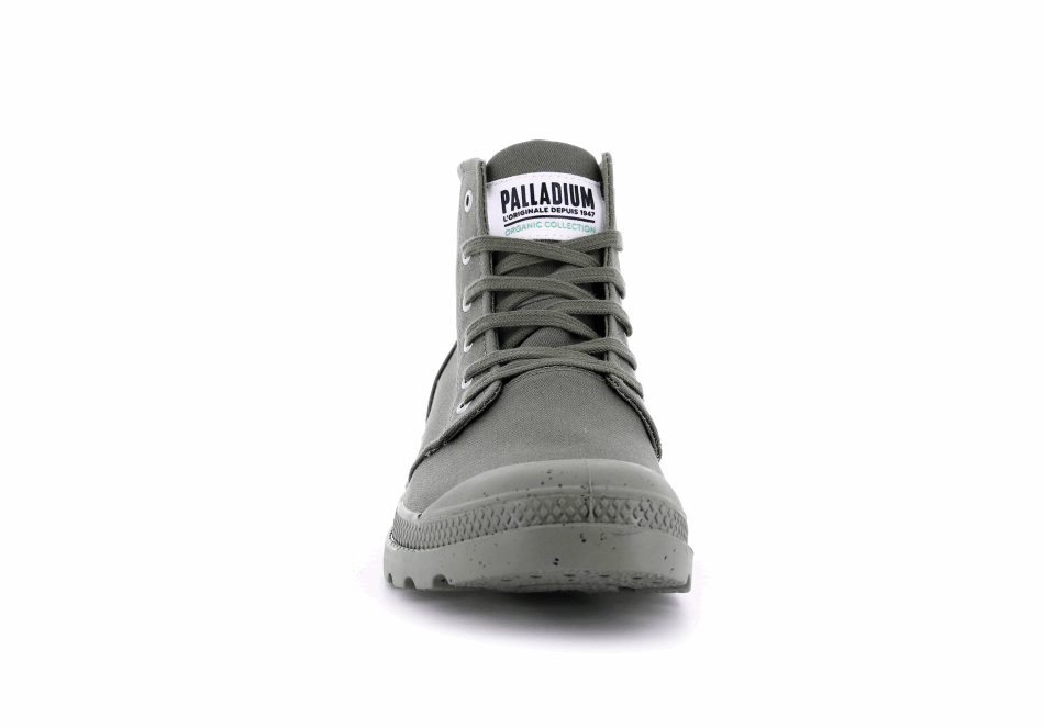 Palladium Pampa Hi Organic Ii Dusty Green