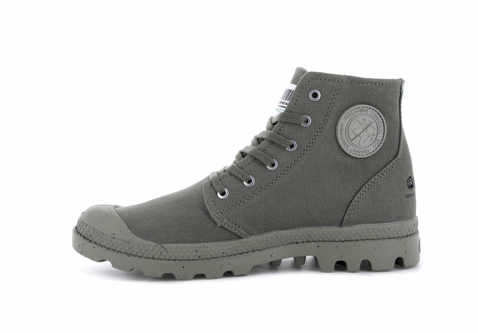 Palladium Pampa Hi Organic Ii Dusty Green