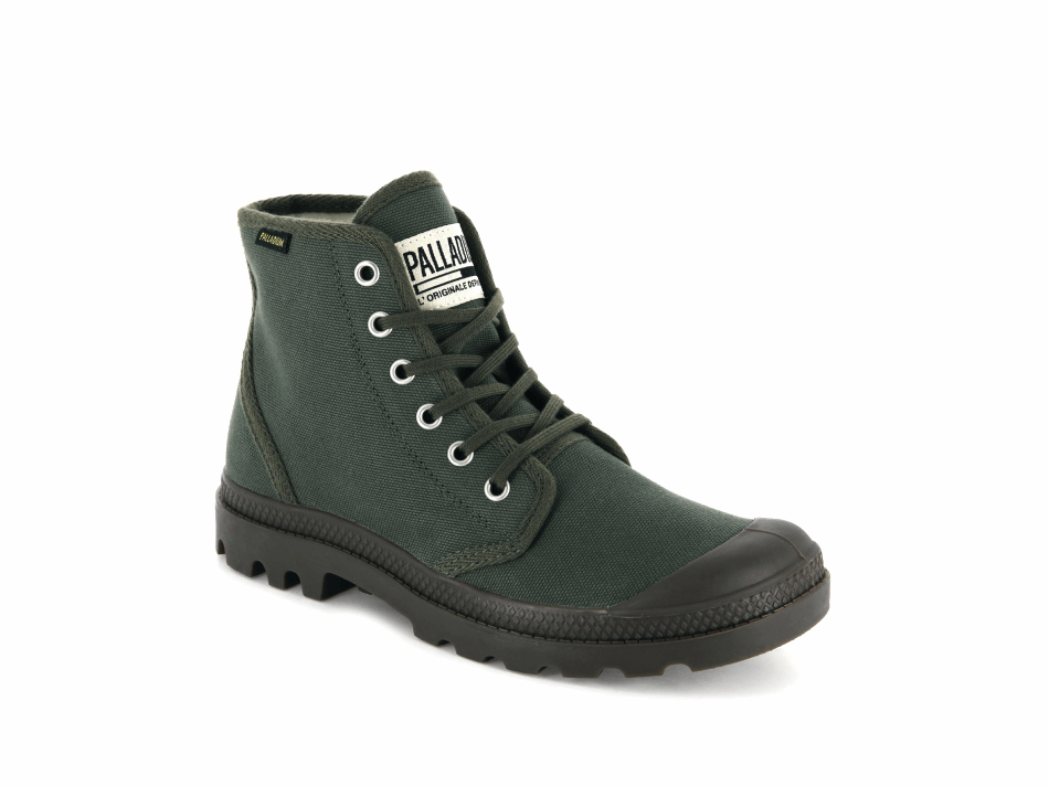Palladium Pampa Hi Originale Olive Night Black