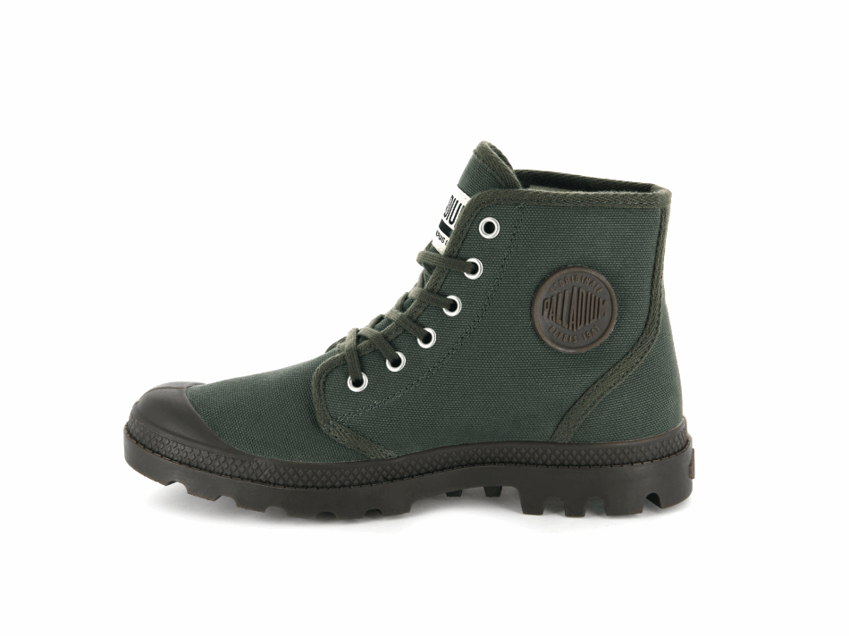 Palladium Pampa Hi Originale Olive Night Black