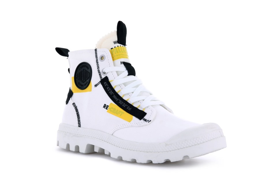 Palladium Pampa Hi Re-Craft Star White