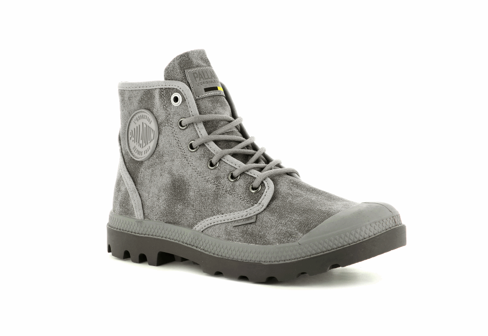Palladium Pampa Hi Wax Moon Rock