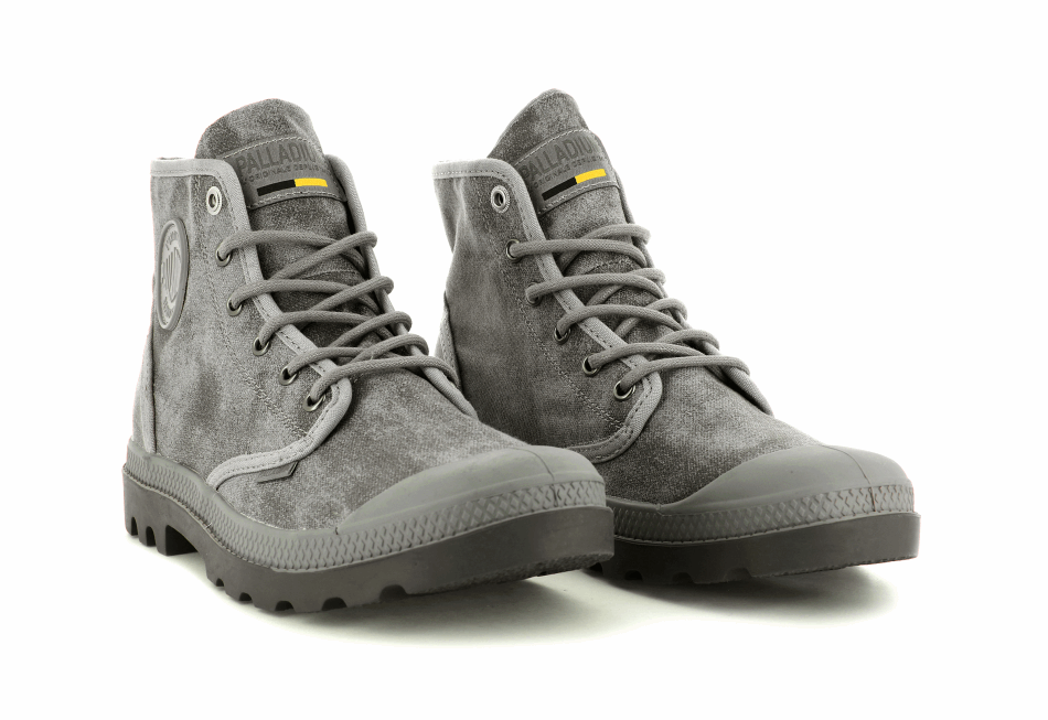Palladium Pampa Hi Wax Moon Rock