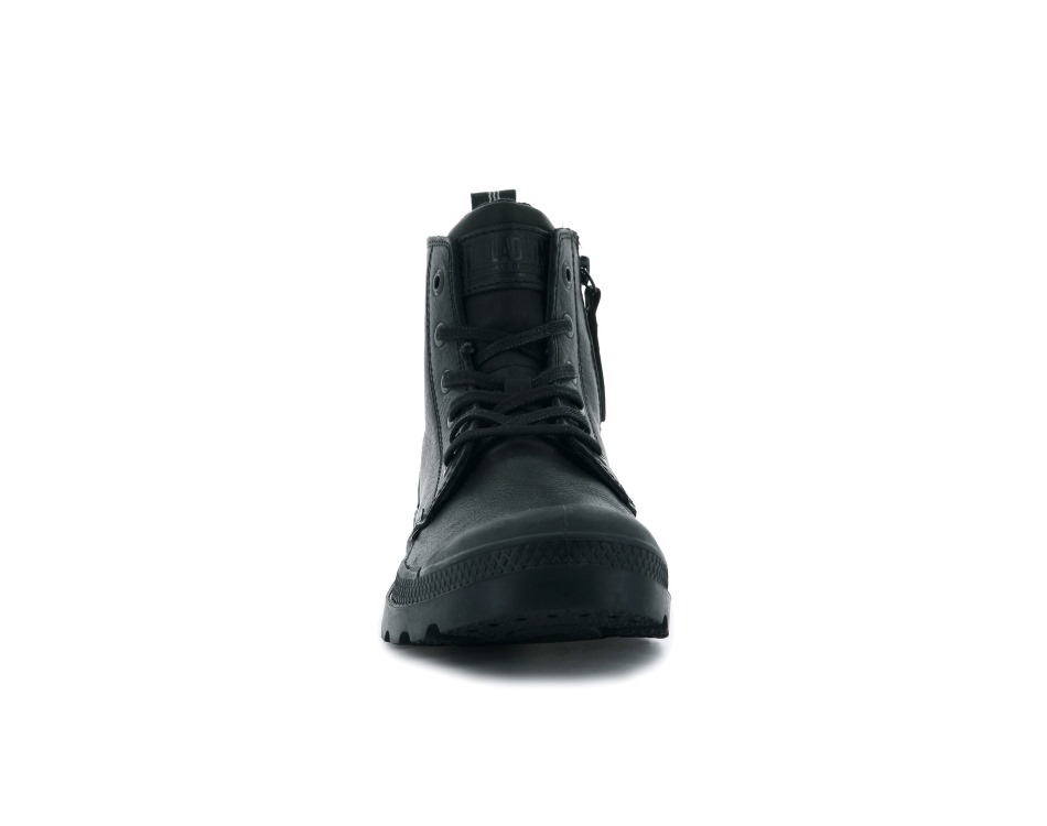 Palladium Pampa Hi Zip Lth Ess Black