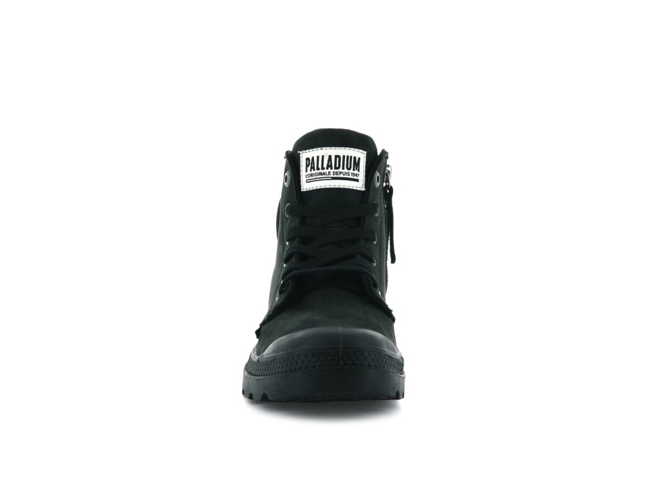 Palladium Pampa Hi Zip Nubuck Black