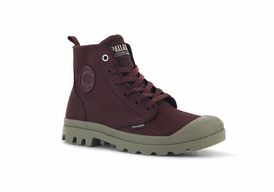 Palladium Pampa Hi Zip Sl Decadent Chocolate