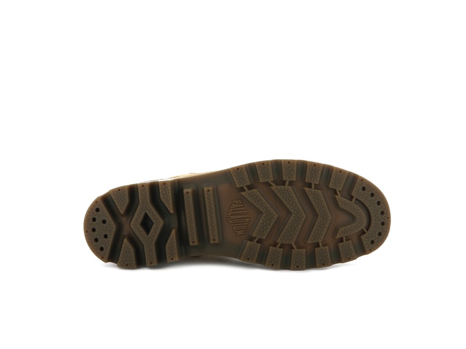 Palladium Pampa Hi Zip Wl Amber Gold