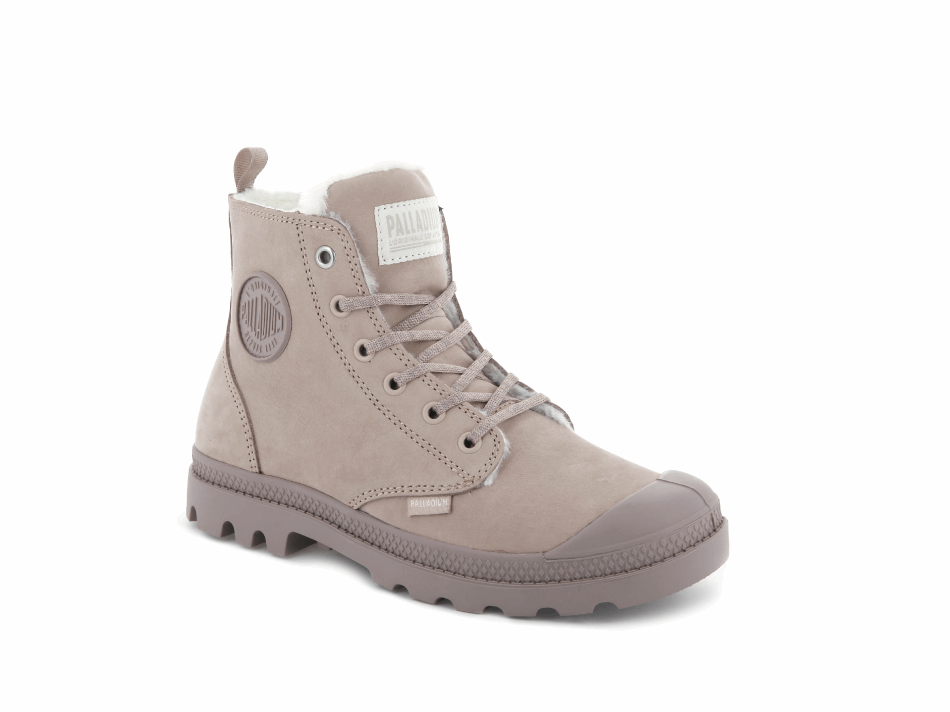 Palladium Pampa Hi Zip Wl Rose Dust Fawn
