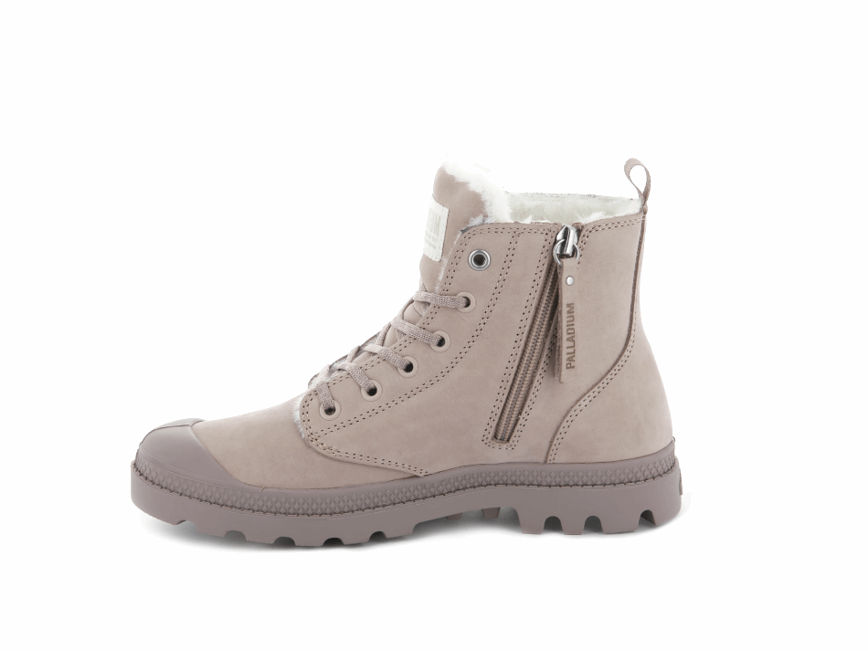 Palladium Pampa Hi Zip Wl Rose Dust Fawn