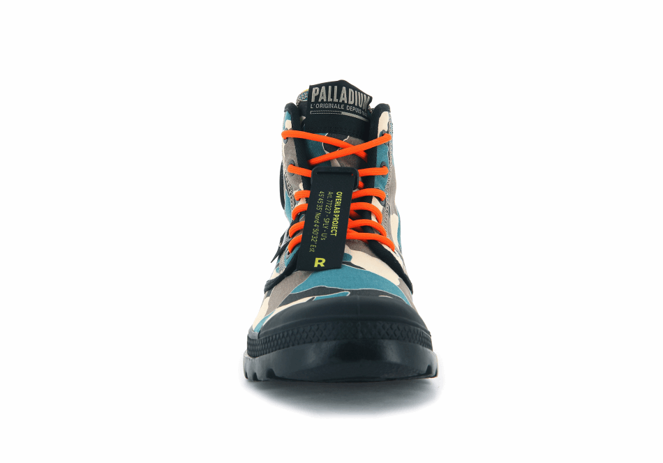 Palladium Pampa Lite Overlab Camo North Sea Camo