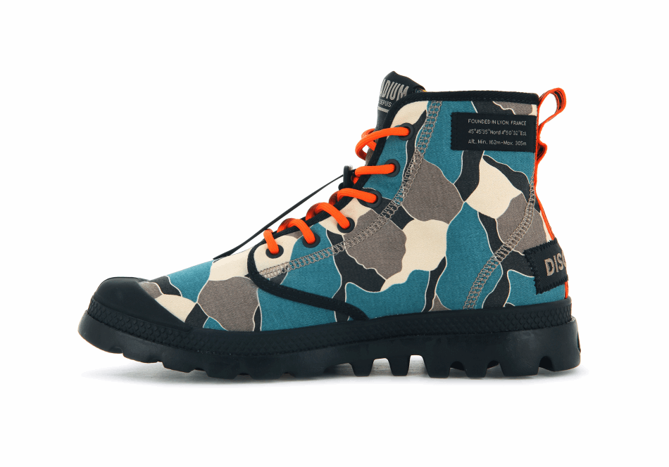 Palladium Pampa Lite Overlab Camo North Sea Camo