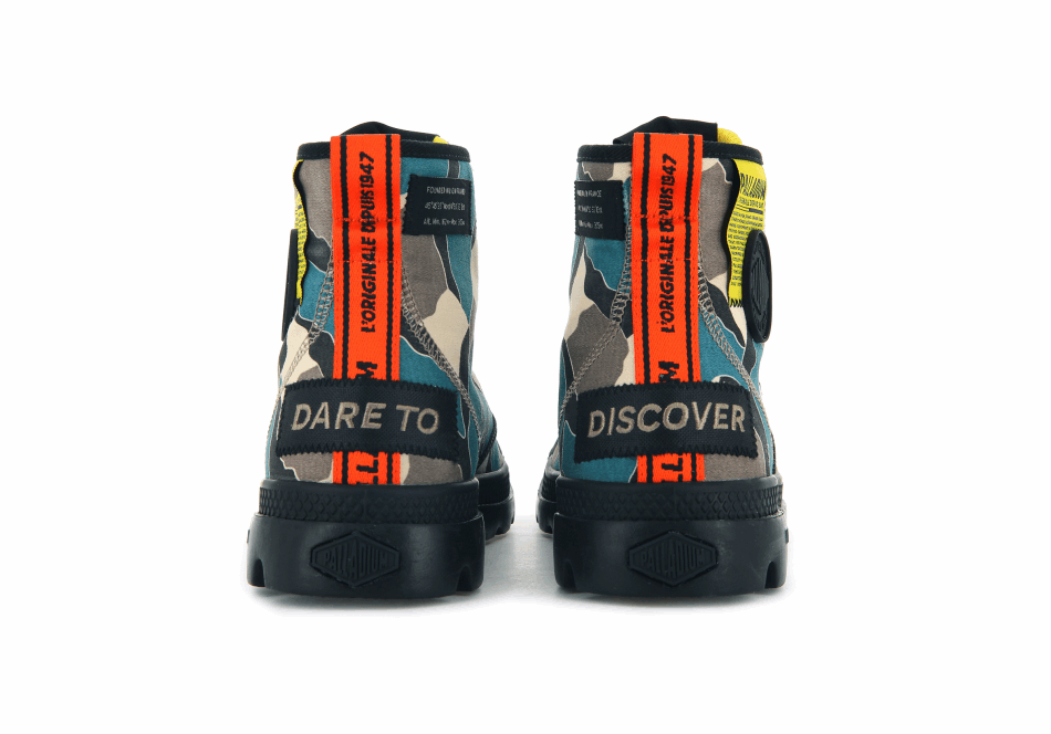 Palladium Pampa Lite Overlab Camo North Sea Camo