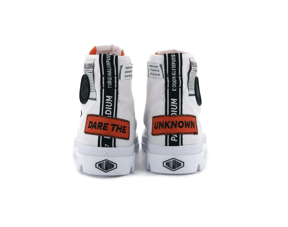 Palladium Pampa Lite Overlab White