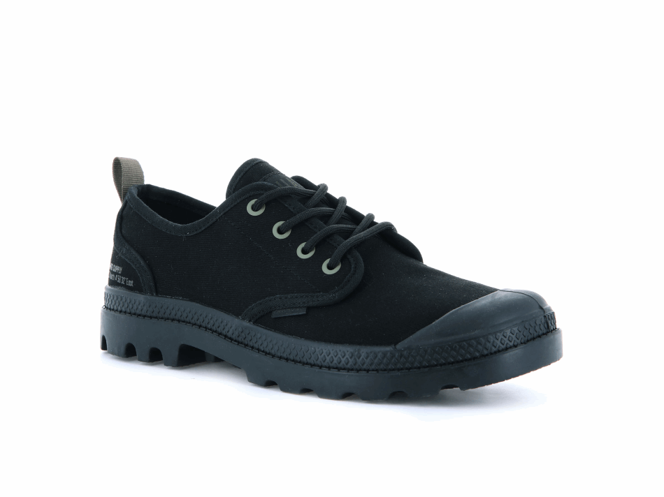 Palladium Pampa Oxford Heritage Supply Black