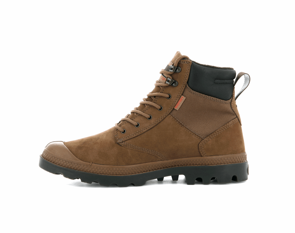 Palladium Pampa Shield Wp Lux Mahogany