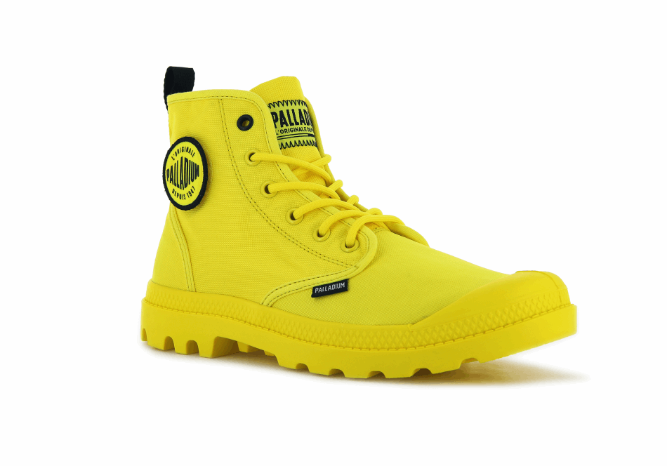 Palladium Pampa Smiley Change Blazing Yellow