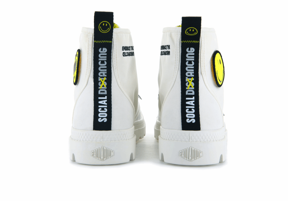 Palladium Pampa Smiley Change Star White